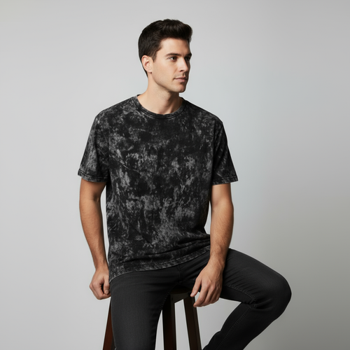 ACID WASH PLAIN T-SHIRT