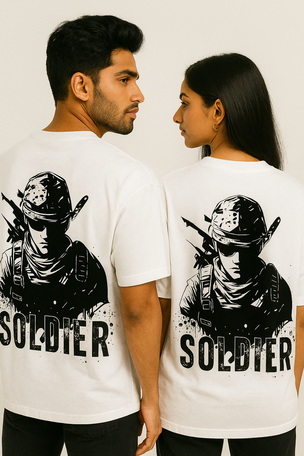 SOLIDER GRAPHIC T-SHIRT