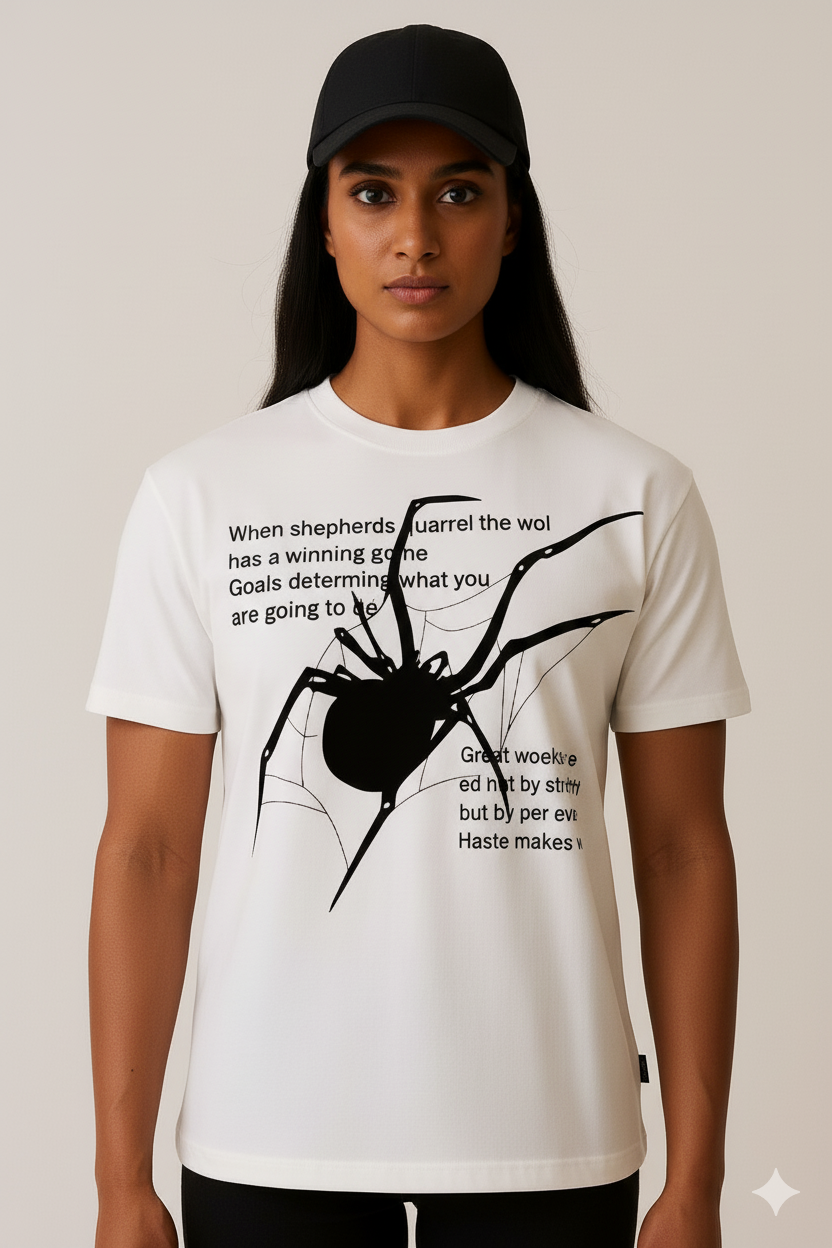 SPIDER GRAPHIC T-SHIRT